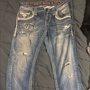 30x32 slim straight rock revival